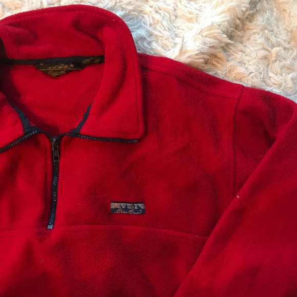 Eddie Bauer Vintage Fleece Pull Over 